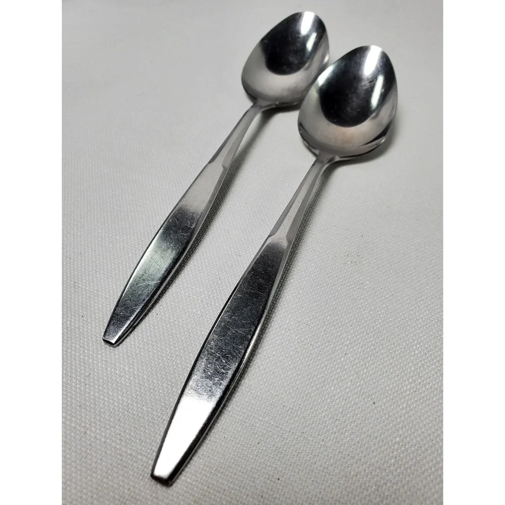 Stanley Roberts Stainless Steel Tablespoons Set of 2 Taiwan Modern Replacement